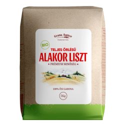 Alakor liszt, kövesmalmi teljes őrlésű 1kg BIO