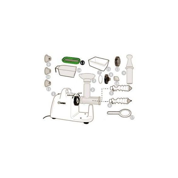 Szűrő elektromos préshez (13)