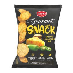 Detki Gourmet Snack sajtos-jalapeno ízű 100g