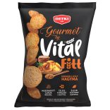 Bolse de biscuiți sărați (cracker) Detki Gourmet Vitál Fitt din făină integrală, cu ceapă caramelizată 100g