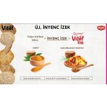 Bolse de biscuiți sărați (cracker) Detki Gourmet Vitál Fitt din făină integrală, cu ceapă caramelizată 100g