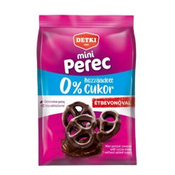   Detki mártott mini perec cukor hozzáadása nélkül édesítőszerekkel 150 g