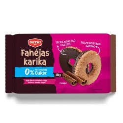   Detki fahéjas karika cukor hozzáadása nélkül édesítőszerekkel 150 g
