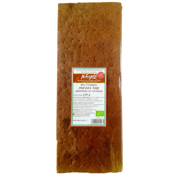 Bio tönköly mézes sütemény és tortalap 200g (3 lap/csomag) 