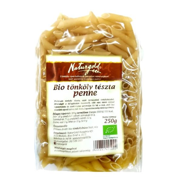 Bio tönköly tészta  penne  250g