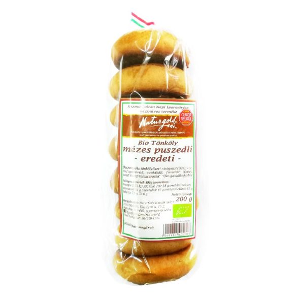 Bio tönköly mézes puszedli eredeti 200g