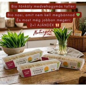 Bio tönköly medvehagymás tallér 100g - AKCIÓ 2+1 -min.idő: 12.02.2027