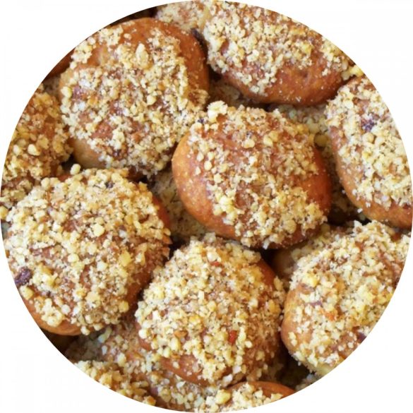Turtă dulce cu miere din grâu spelta bio și nucă – 1 kg