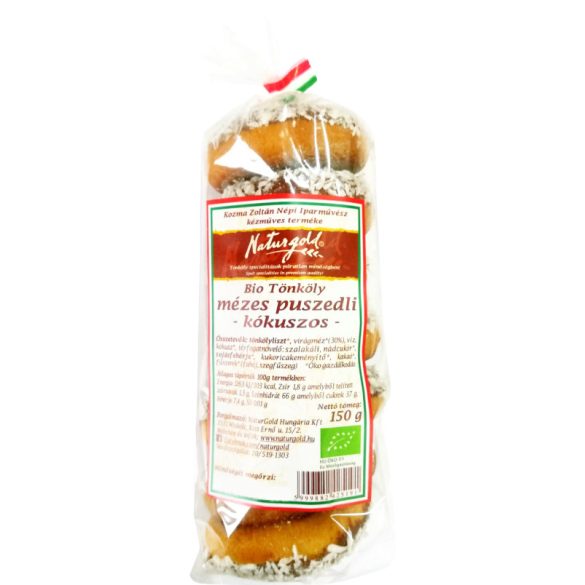 Puszedli de spelta bio cu miere și cocos 150g