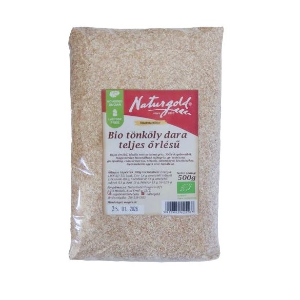 Bio tönköly teljes őrlésű dara 500g