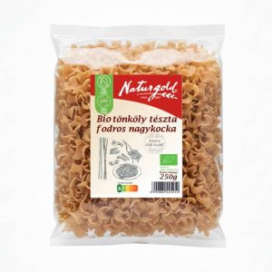 Bio tönköly tészta fodros nagykocka 250g