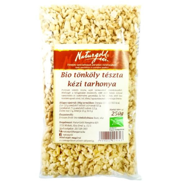 Bio tönköly tészta kézi tarhonya 250g