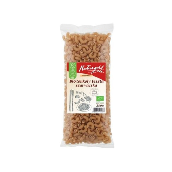 Bio tönköly tészta szarvacska 250g