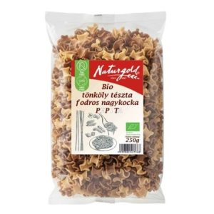 Bio tönköly tészta pepita fodros nagykocka 250g