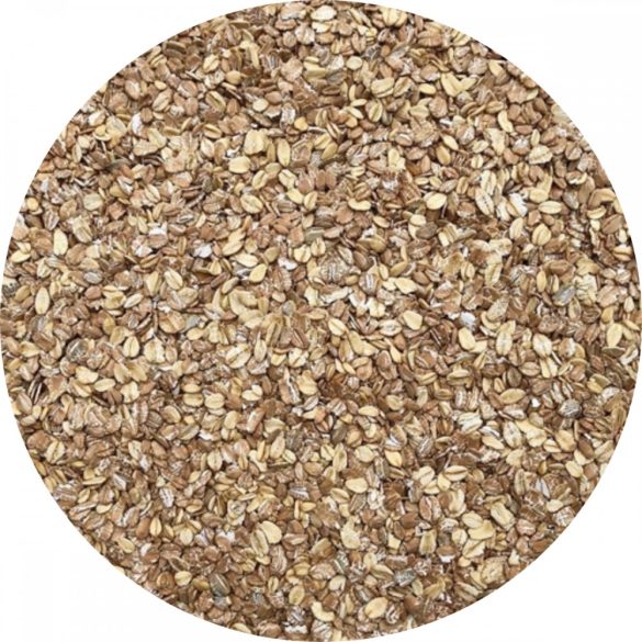 Amestec de fulgi din cinci cereale (ötgabonás) bio, ambalaj vrac de 25 kg.
