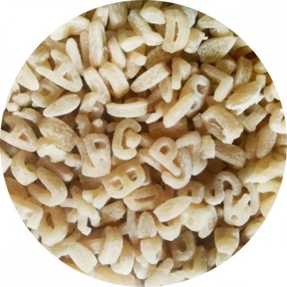 Bio tönköly tészta ABC 5kg