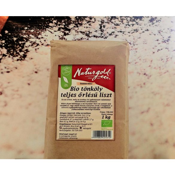Bio tönköly teljes őrlésű liszt 1kg