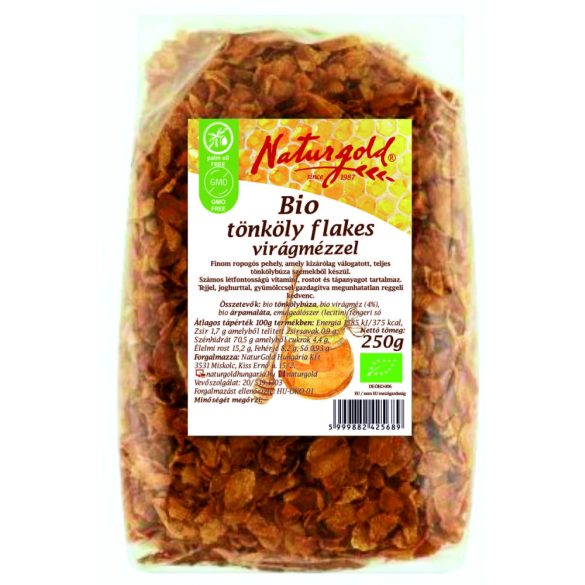 Bio tönköly flakes virágmézzel 250g