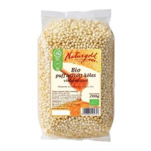 Bio puffasztott köles virágmézzel 200g