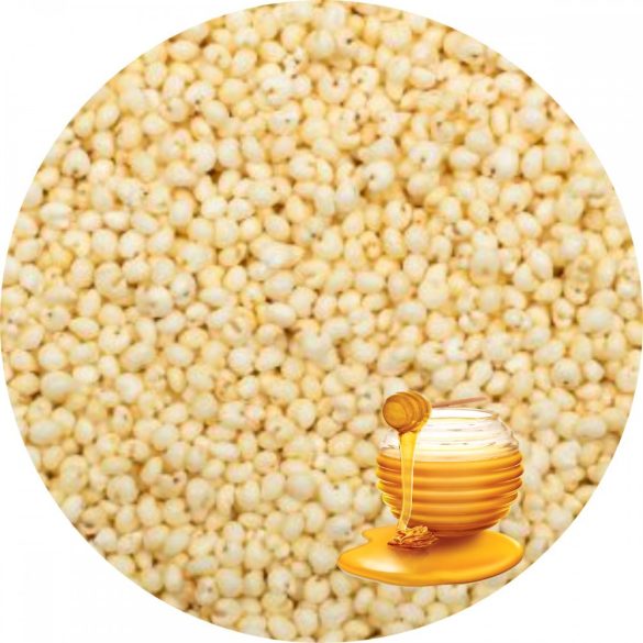 Bio puffasztott köles virágmézzel 500g - újrahasznosítható csomagolásban