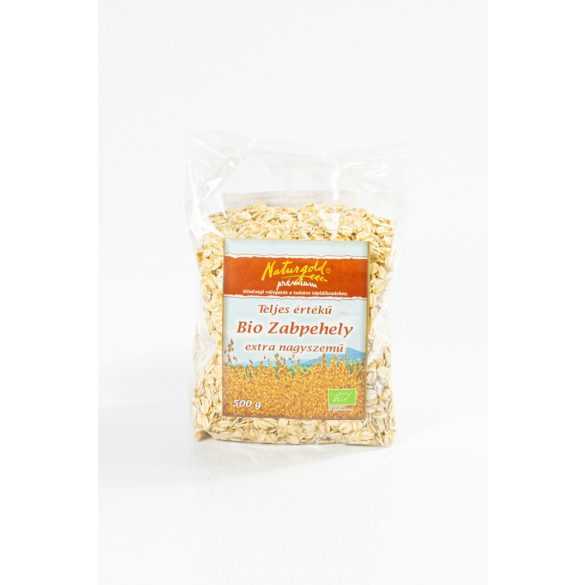 Bio zabpehely extra nagyszemű 500g