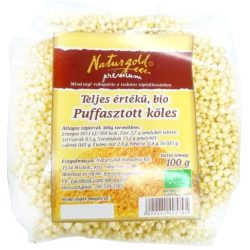 Bio puffasztott natúr köles 100g