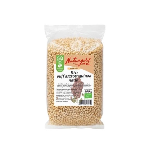 Bio puffasztott quinoa natúr 100g