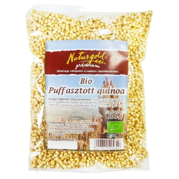 Bio puffasztott quinoa natúr 100g
