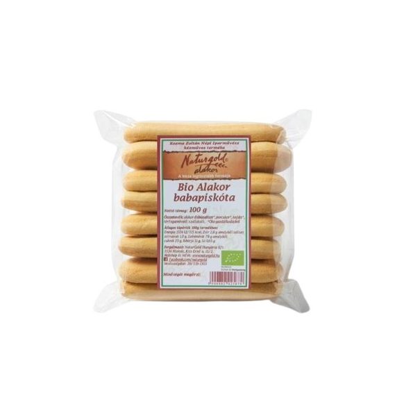 Bio alakor ősbúza babapiskóta 100g