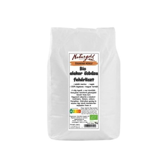 Bio alakor ősbúza fehérliszt 5 kg