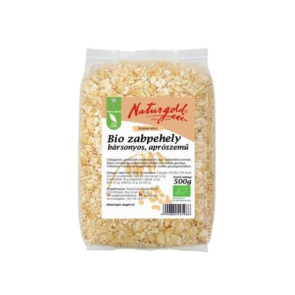 Bio zabpehely aprószemű 500g