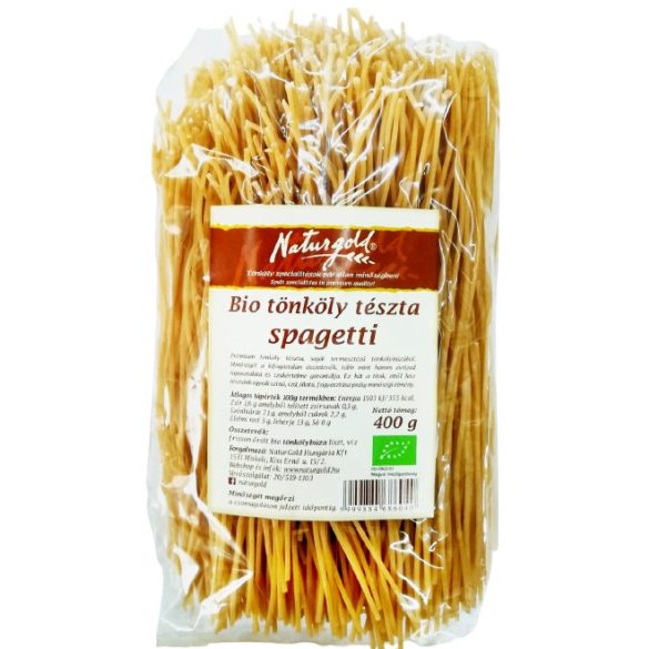 Bio tönköly tészta spagetti 400g