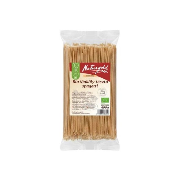 Bio tönköly tészta spagetti 400g