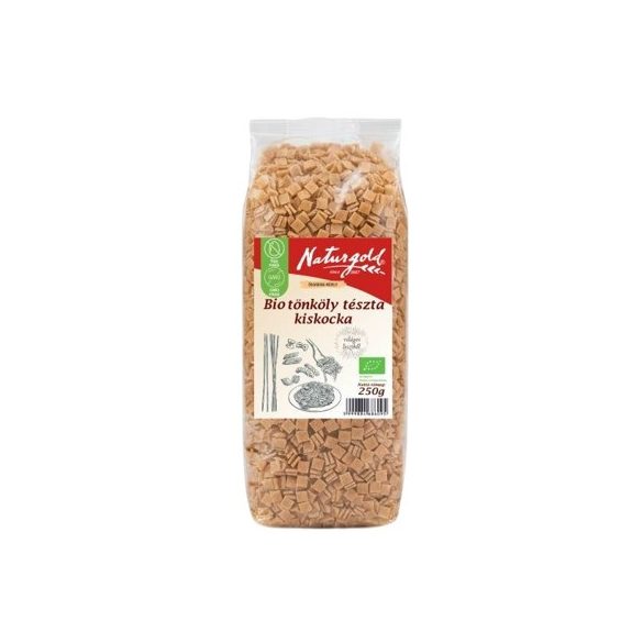 NaturGold Bio Tönkölybúza Kiskocka tészta 250g - tiszta ősgabonából