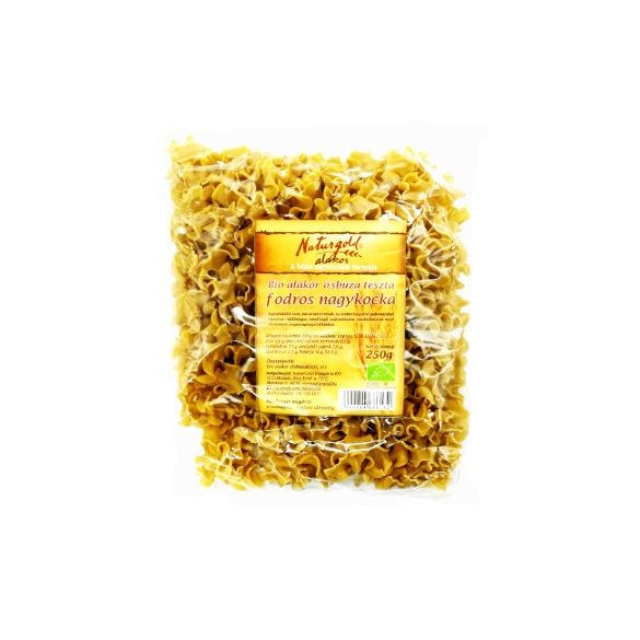 Paste făinoase din grâu antic alac bio - pătrățele mari ondulate 250g