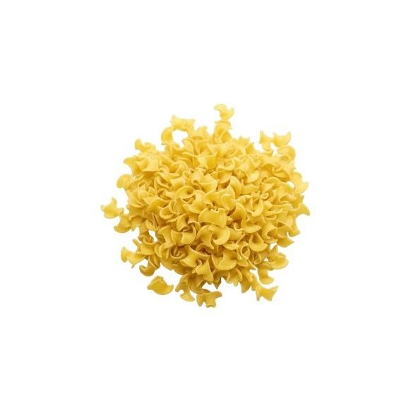 Bio alakor ősbúza tészta fodros nagykocka 5kg