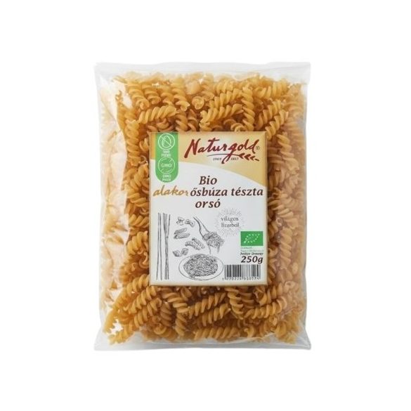 Bio alakor ősbúza tészta orsó 250g