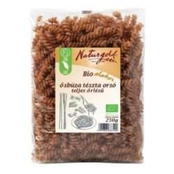 Bio alakor ősbúza tészta orsó teljes őrlésű 250g