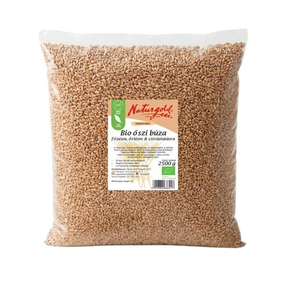 Grâu de toamnă bio pentru gătit, copt sau germinat 2,5kg