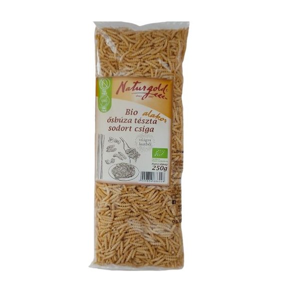 Paste făinoase din grâu antic alac bio - melcișori 250g