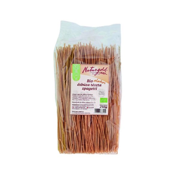 Bio alakor ősbúza tészta spagetti 250g