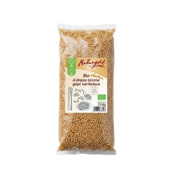 Bio alakor ősbúza tészta gépi tarhonya 250g