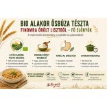 Bio alakor ősbúza tészta gépi tarhonya 250g