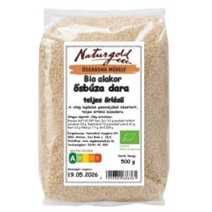 Bio alakor ősbúza teljes őrlésű dara 500g