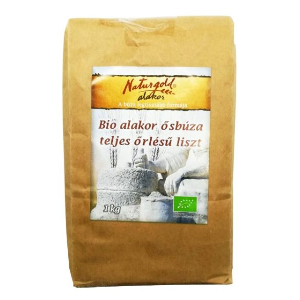 Bio alakor ősbúza teljes őrlésű liszt 1kg