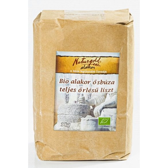 Bio alakor ősbúza teljes őrlésű liszt 1kg