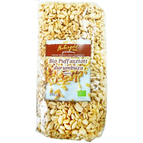 Bio puffasztott durum natúr 200g