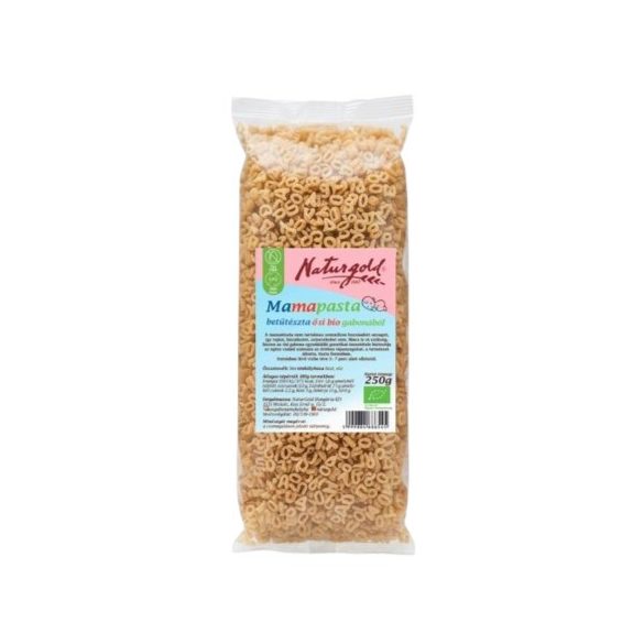Mamapasta litere din cereale bio străvechi, 250g