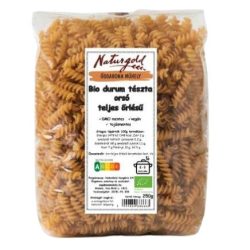 Bio durum tészta orsó teljes őrlésű 250g 