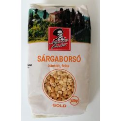 M.P. Sárgaborsó hántolt, feles GOLD 400g